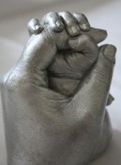 Anne-çocuk seti Gümüş rengi