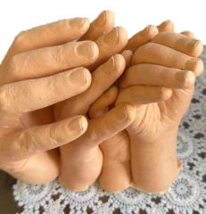 Bütün Aile seti Ten rengi